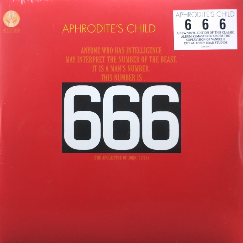 APHRODITE’S CHILD ‘666’ Remastered Vinyl 2LP (Vangelis)