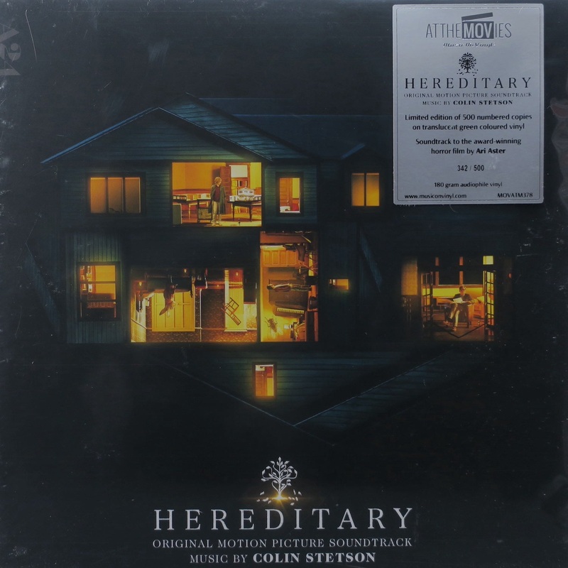 ‘HEREDITARY’  Soundtrack (Colin Stetson) 180g GREEN Vinyl 2LP