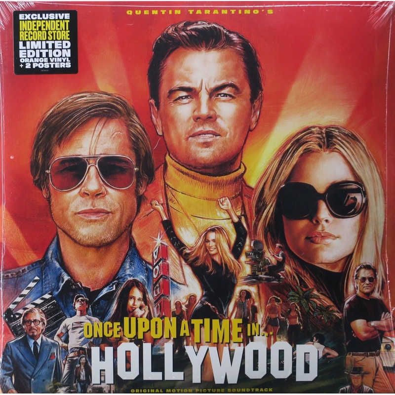 ‘ONCE UPON A TIME IN HOLLYWOOD’ Soundtrack ORANGE Vinyl 2LP