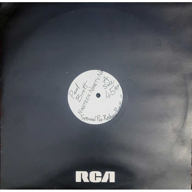 Paul Brett – Nineteen Ninety Nine / Take Five 12 Single (Promo)