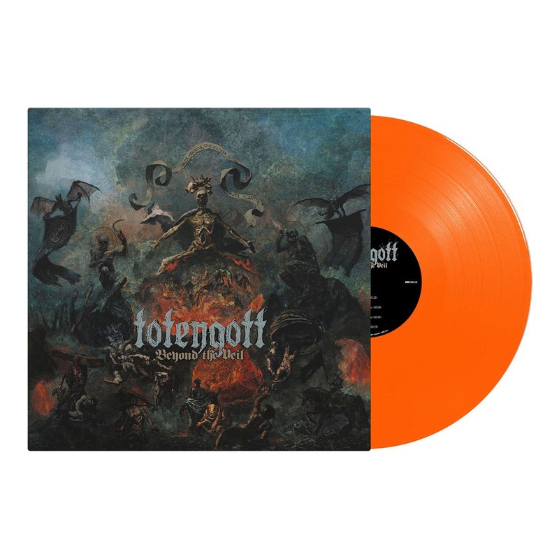 TOTENGOTT – Beyond The Veil LP (Transparent Orange Vinyl)
