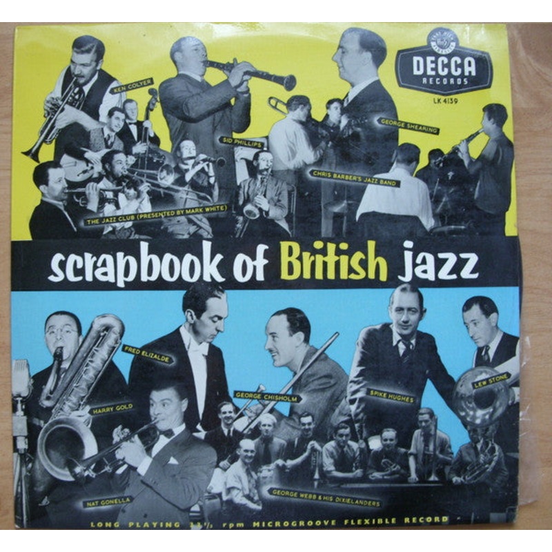 Various – Scrapbook Of British Jazz 1926 – 1956 – LP, Comp, Mono – Very Good (VG)