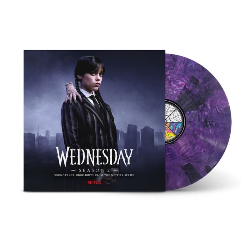 Wednesday: Season 2 (Original Soundtrack from the Netflix Series) (Transparent Purple/Black Vinyl)