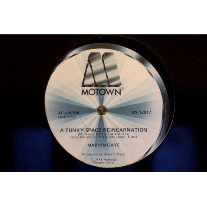 Marvin Gaye – A Funky Space Reincarnation – 12, Single – Near Mint (NM or M-)
