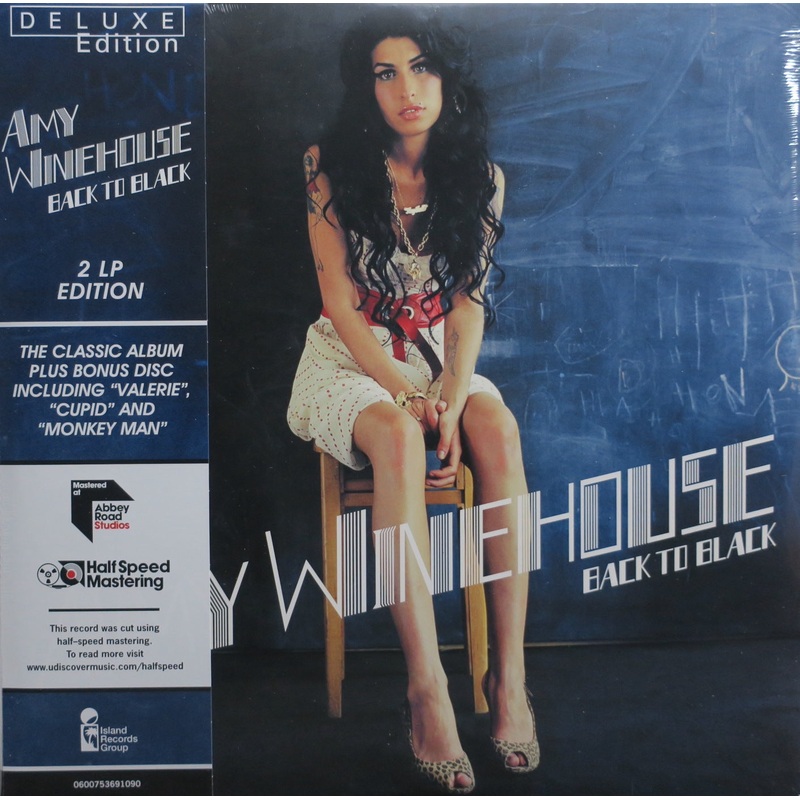 AMY WINEHOUSE ‘Back To Black’ 2016 Half Speed Mastered 180g Vinyl 2LP