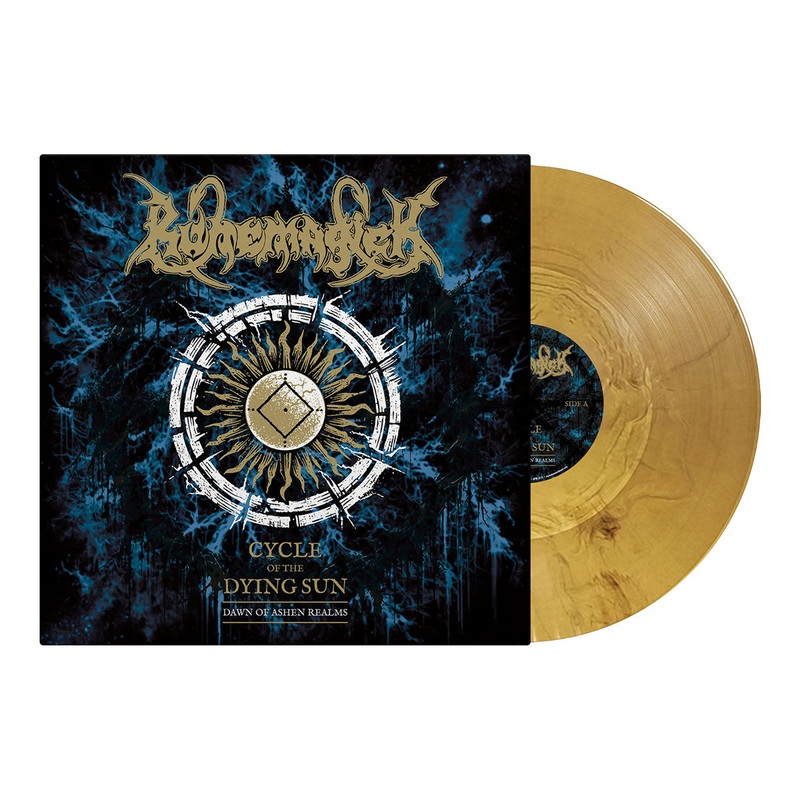 RUNEMAGICK – Cycle Of The Dying Sun (Dawn of Ashen Realms) LP (Clear/Gold/Black Marble Vinyl) (Pre-order)