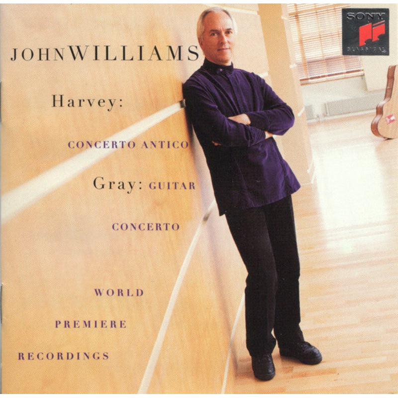 USED CD – John Williams, Harvey, Steve Gray  Concerto Antico / Guitar Concerto