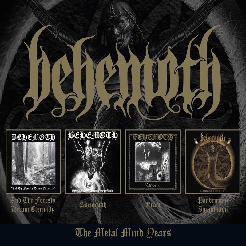 4CD – Behemoth – The Metal Mind Years