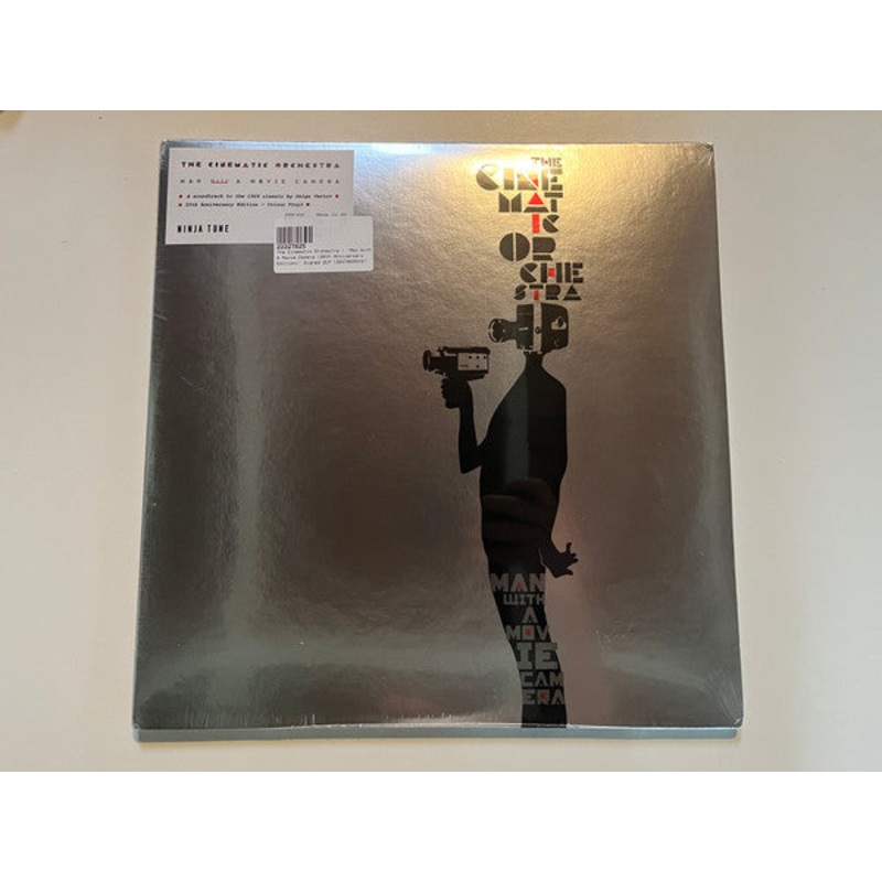 The Cinematic Orchestra – Man With A Movie Camera – 2xLP, RE, Col – Mint (M)