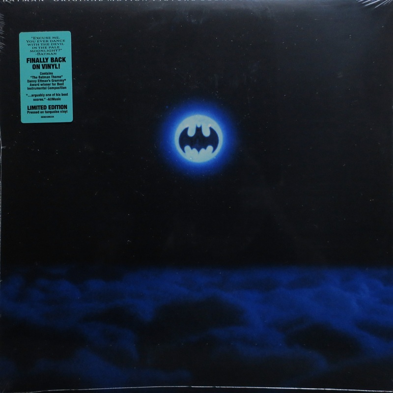 ‘BATMAN’ Soundtrack by Danny Elfman TURQUOISE Vinyl LP