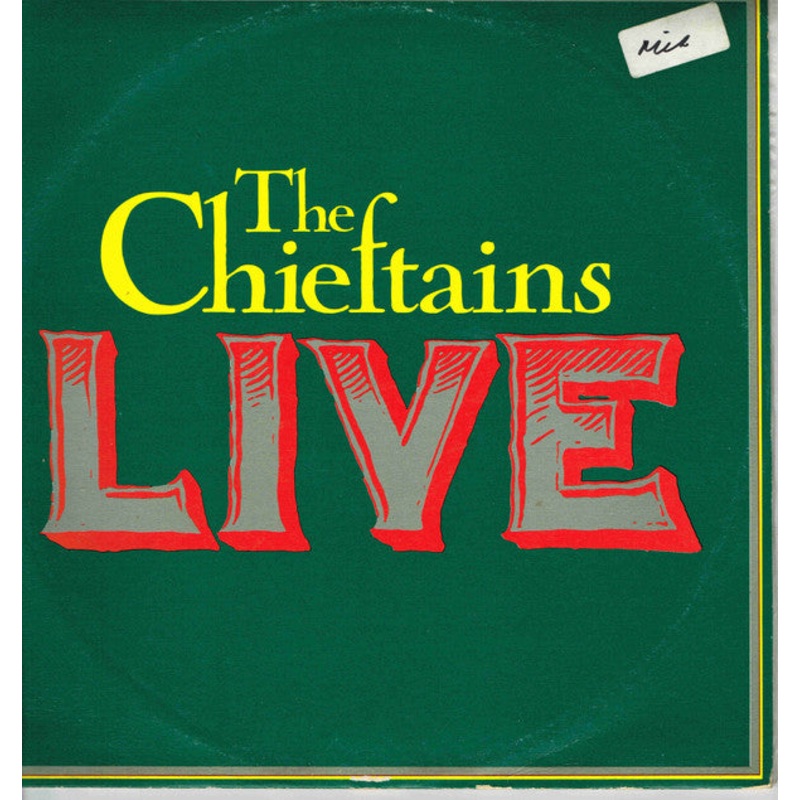 The Chieftains – Live! – LP, Album – Very Good Plus (VG+)