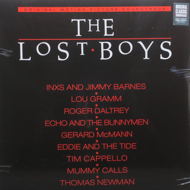 ‘LOST BOYS’ Soundtrack RED Vinyl LP (INXS Jimmy Barnes)