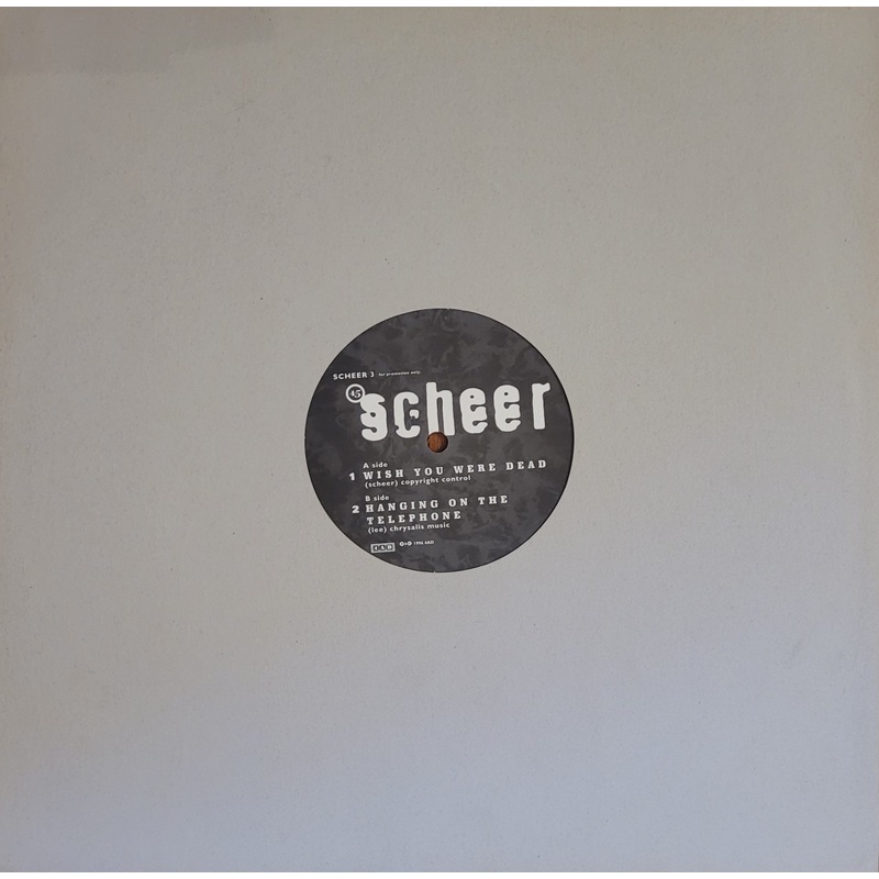 Scheer – Wish You Were Dead 12 Single (Promo)