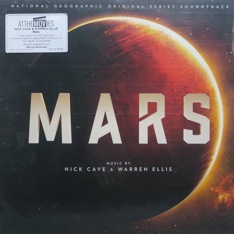 ‘MARS’ Soundtrack (Nick Cave & Warren Ellis) 180g YELLOW FLAME Vinyl LP
