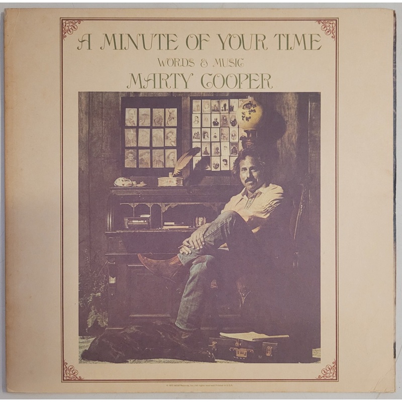 Marty Cooper – A Minute Of Your Time Lp