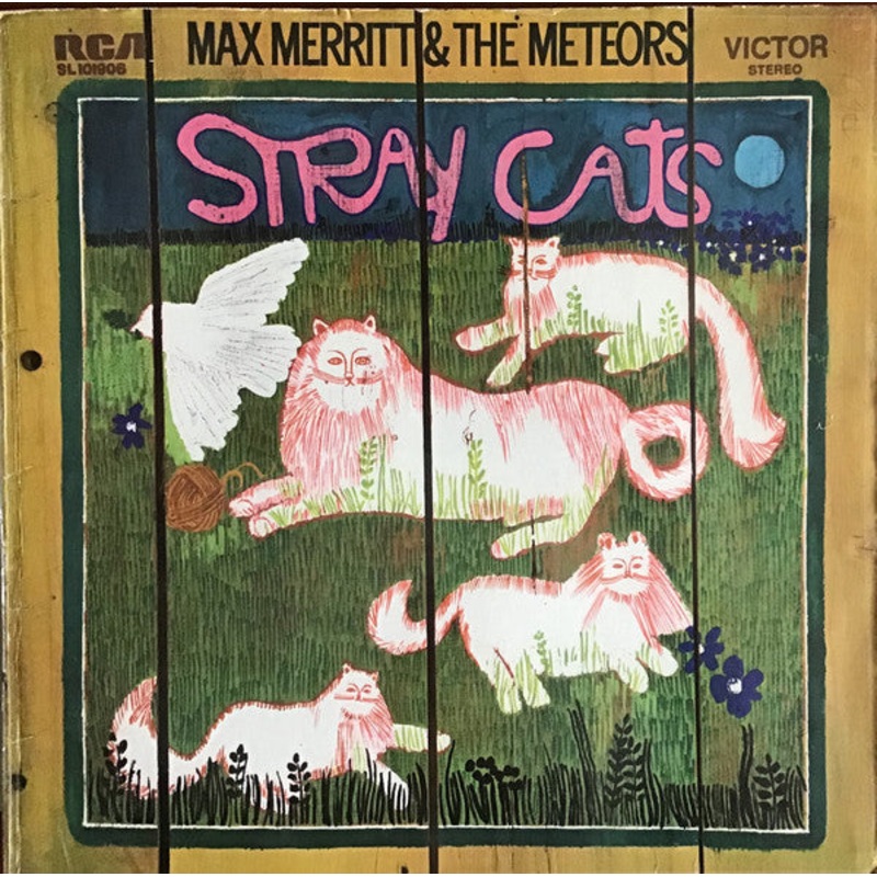 Max Merritt And The Meteors – Stray Cats – LP, Album, Gat – Good Plus (G+)