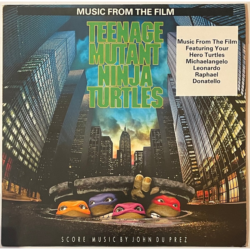 Various – Music From The Film Teenage Mutant Ninja Turtles Lp