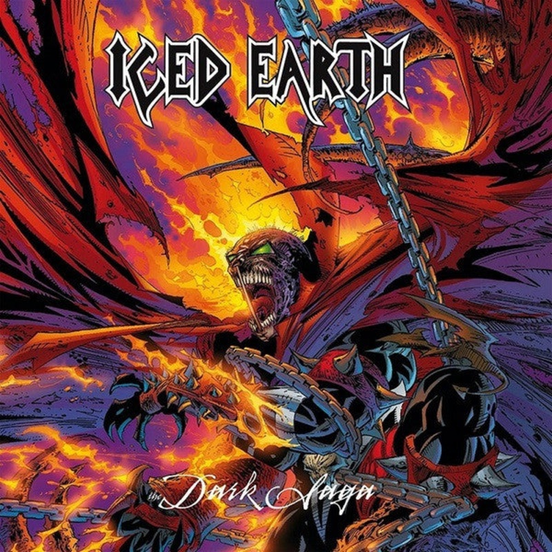 ICED EARTH – The Dark Saga LP (Splatter Vinyl)