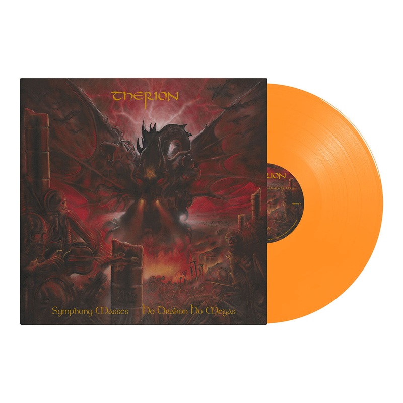 THERION – Symphony Masses – Ho Drakon Ho Megas LP (Orange Vinyl)