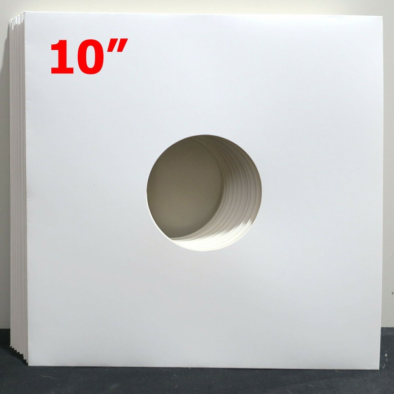 10 Outer Sleeves Card with Hole WHITE