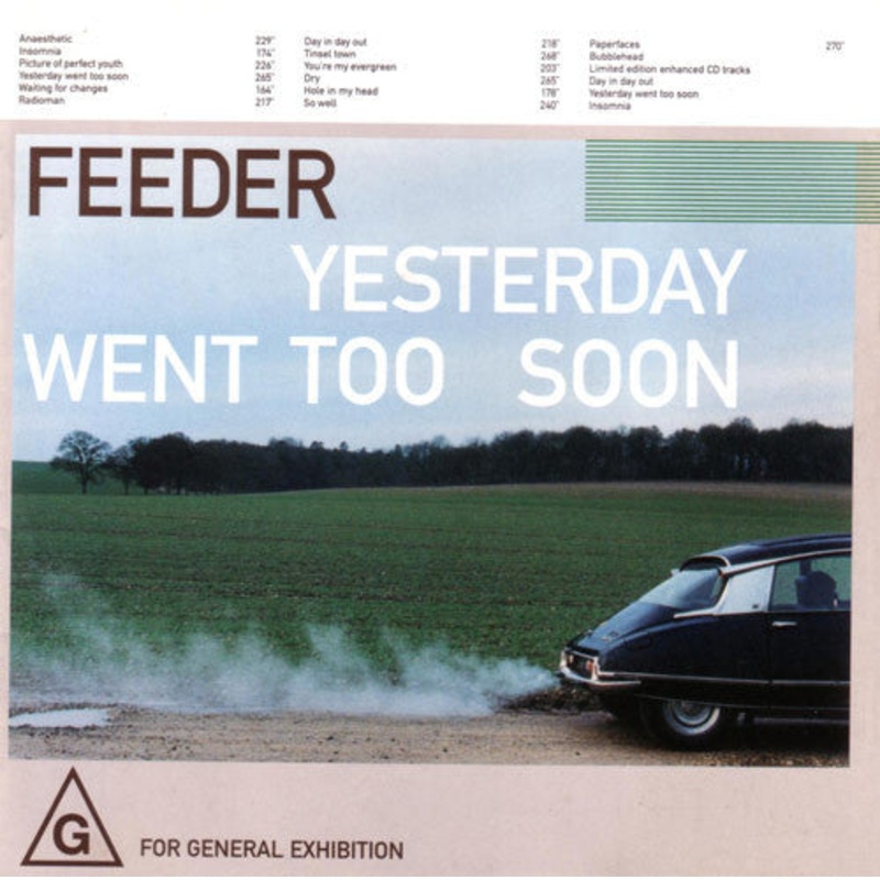 USED CD – Feeder  Yesterday Went Too Soon