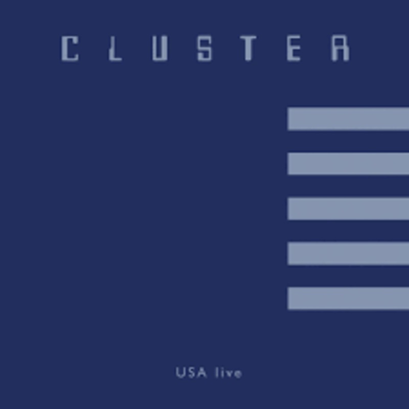 Cluster – USA Live – CD