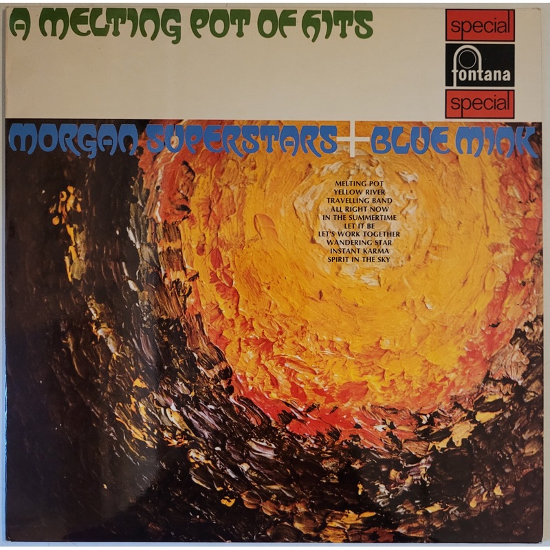 Morgan Superstars + Blue Mink  A Melting Pot Of Hits Lp