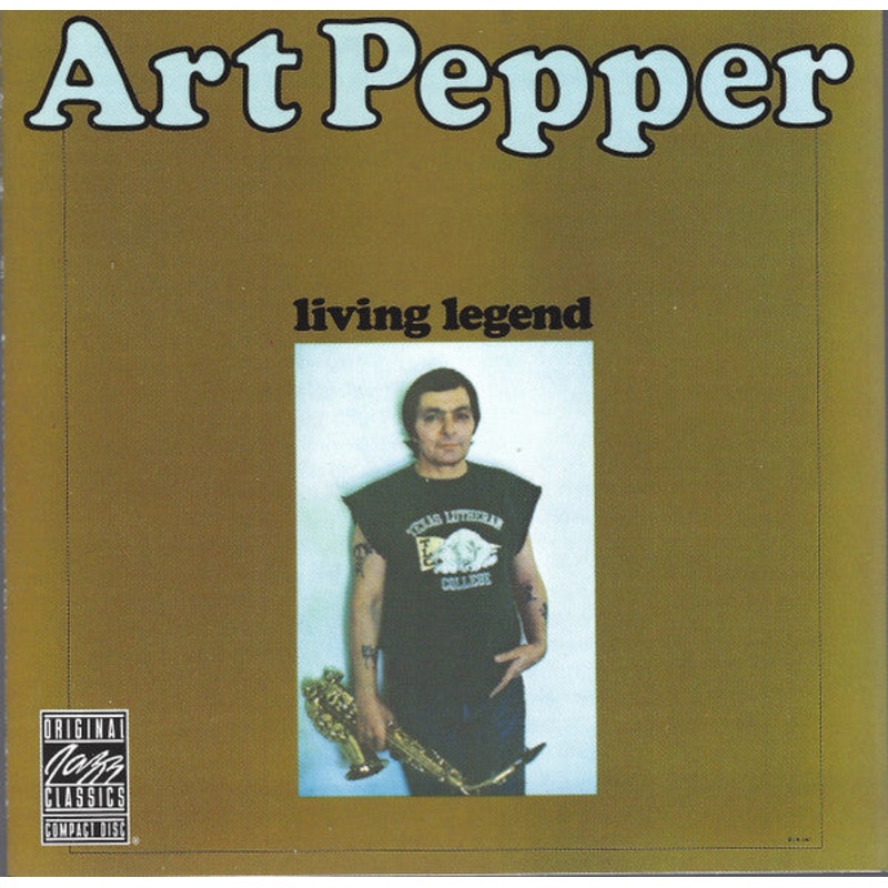 USED CD – Art Pepper  Living Legend