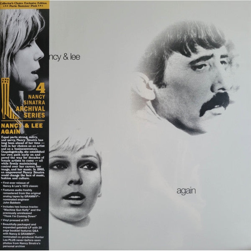 Nancy Sinatra & Lee Hazlewood – Nancy & Lee Again – LP, Ltd, RE, RM, Par – Mint (M)