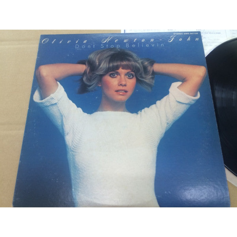 Olivia Newton-John – Don’t Stop Believin’ – LP, Album, Promo – Near Mint (NM or M-)