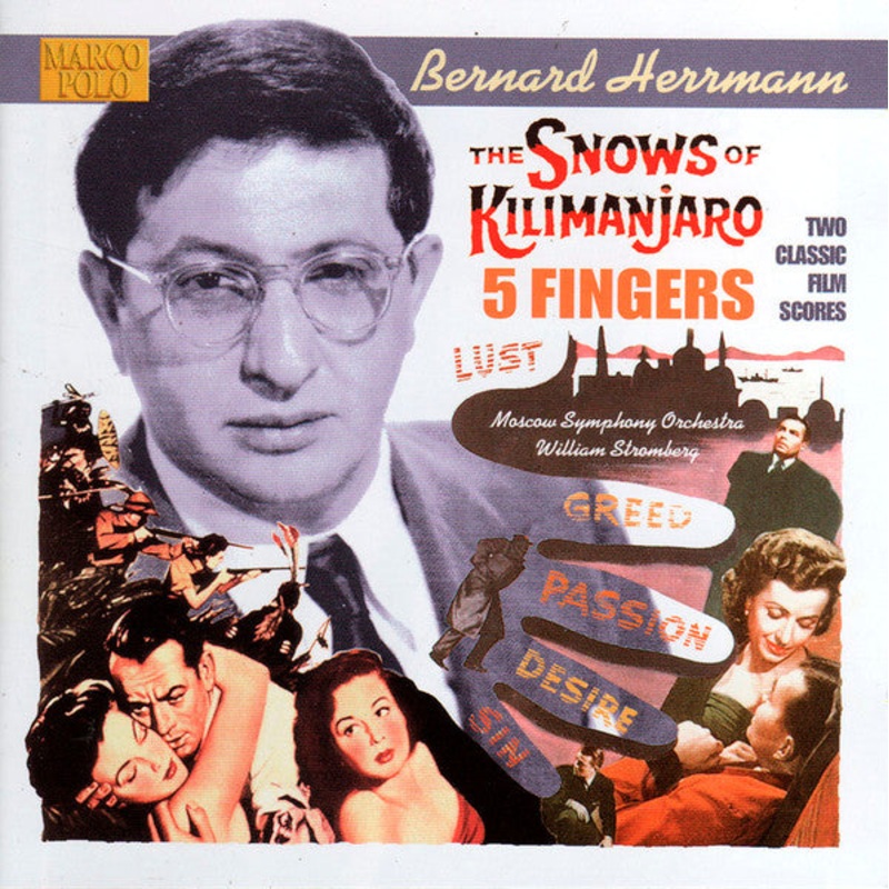 USED CD – Bernard Herrmann / Moscow Symphony Orchestra  William Stromberg  The Snows of Kilimanjaro / 5 Fingers