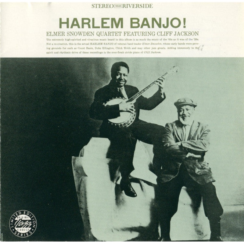 USED CD – The Elmer Snowden Quartet  Harlem Banjo!