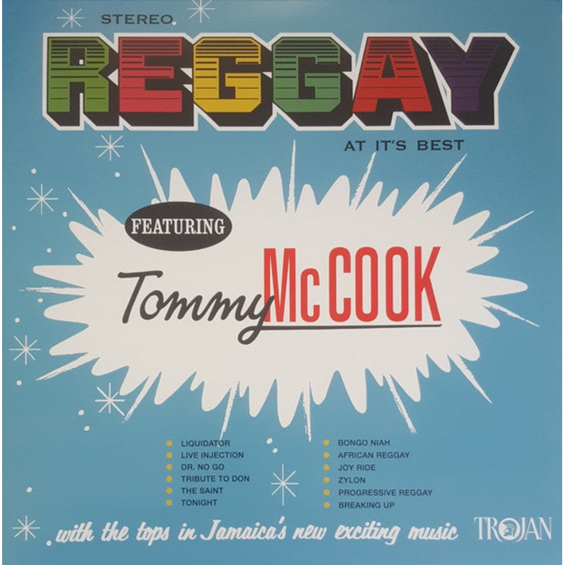 Tommy McCook – Reggay At It’s Best – LP, Album, Ltd, Num, 180 – Mint (M)