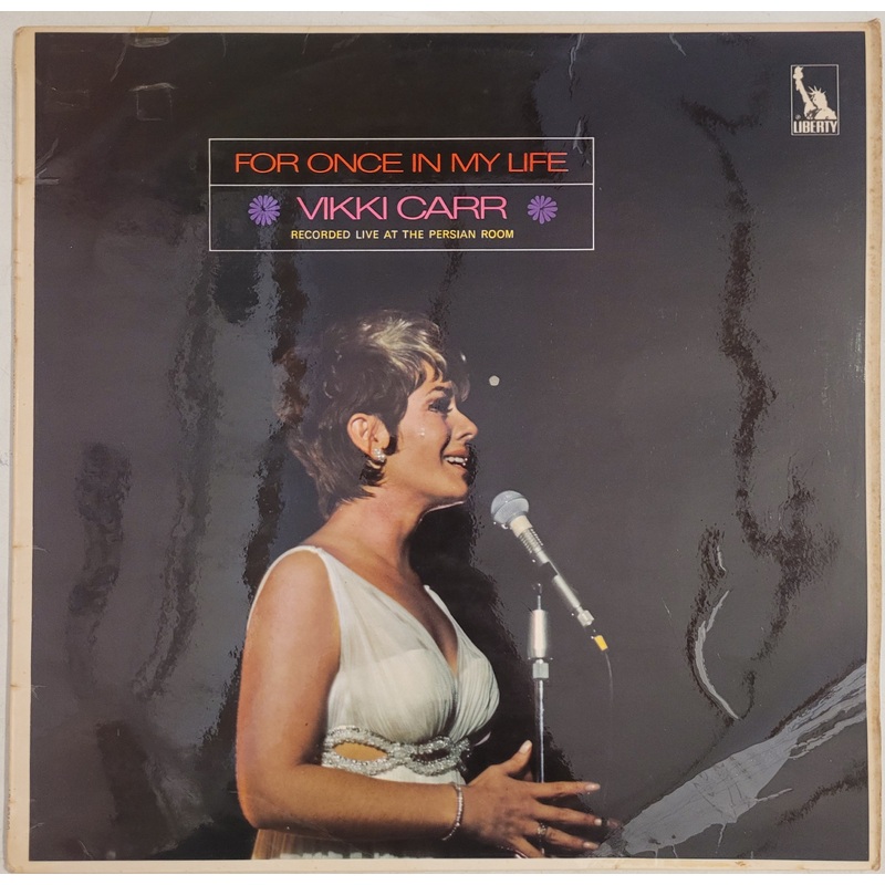 Vikki Carr – For Once In My Life Lp