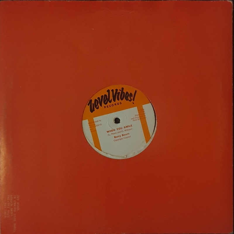 Barry Boom – When You Smile 12 Single