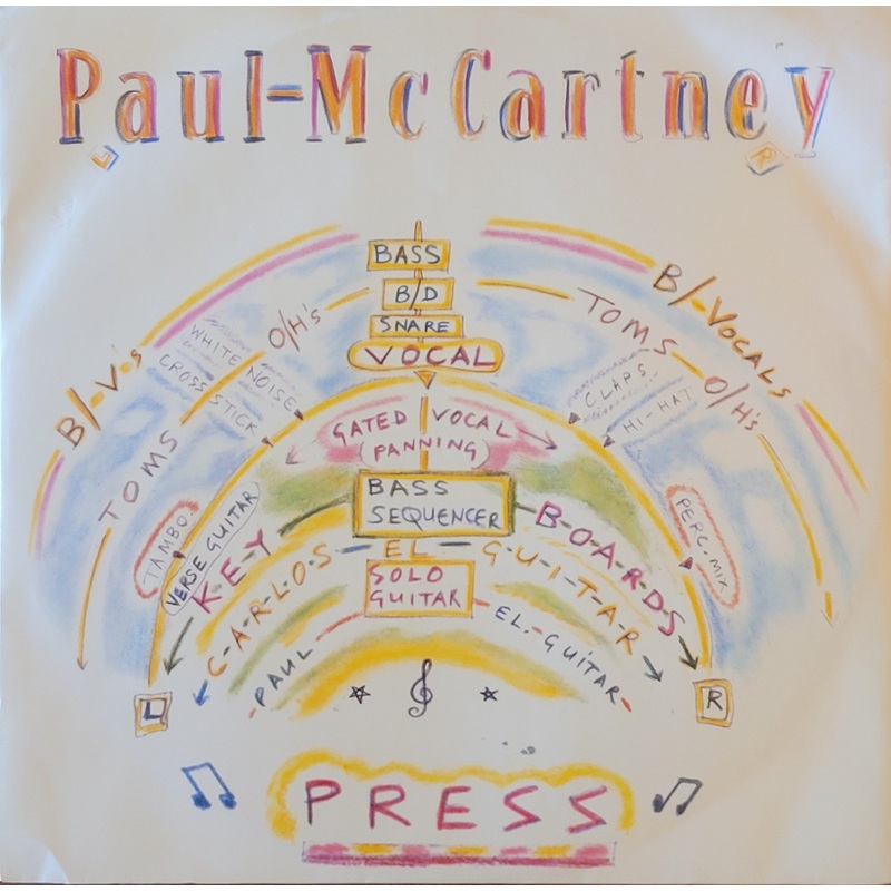 Paul McCartney – Press 12 Single
