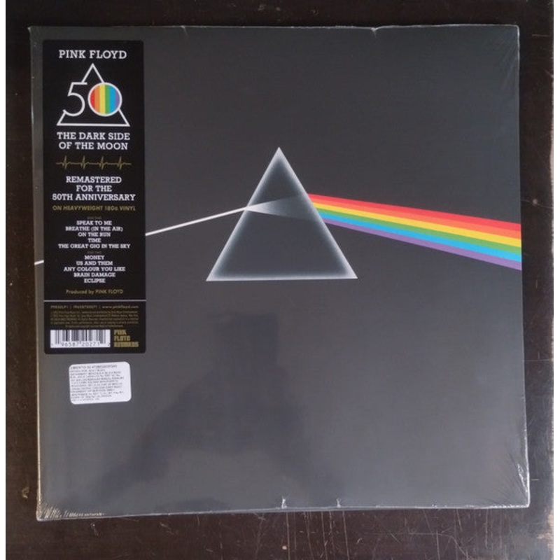 Pink Floyd – The Dark Side Of The Moon – LP, Album, RE, RM, 50t – Mint (M)