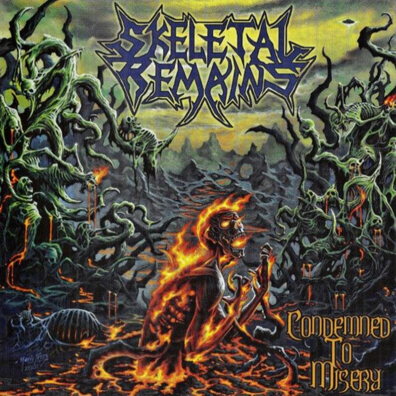 SKELETAL REMAINS – Condemned To Misery Digi-CD