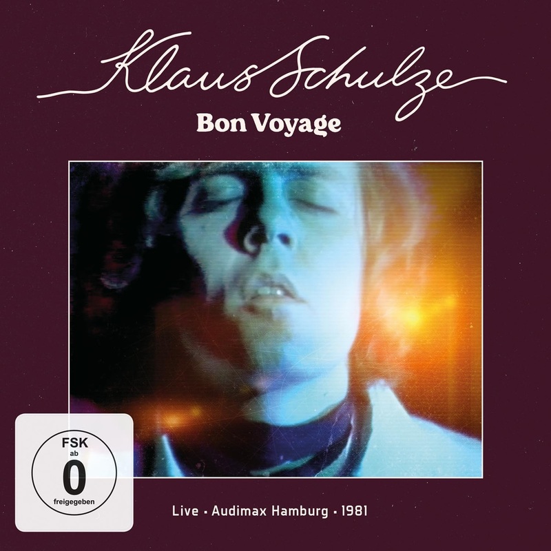 2CD/DVD – Klaus Schulze –  Bon Voyage – Live Audimax Hamburg 1981