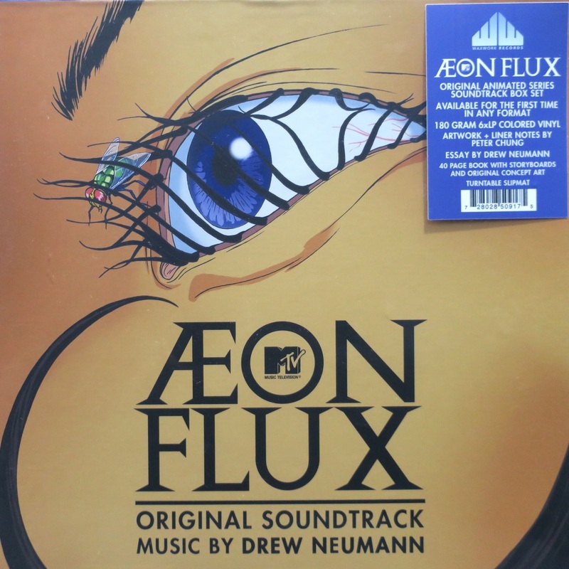 ‘AEON FLUX’ Soundtrack COLOUR Vinyl 6LP Box Set