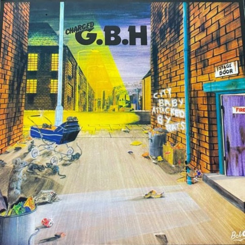 G.B.H. – City Baby Attacked By Rats LP (Orange Vinyl)