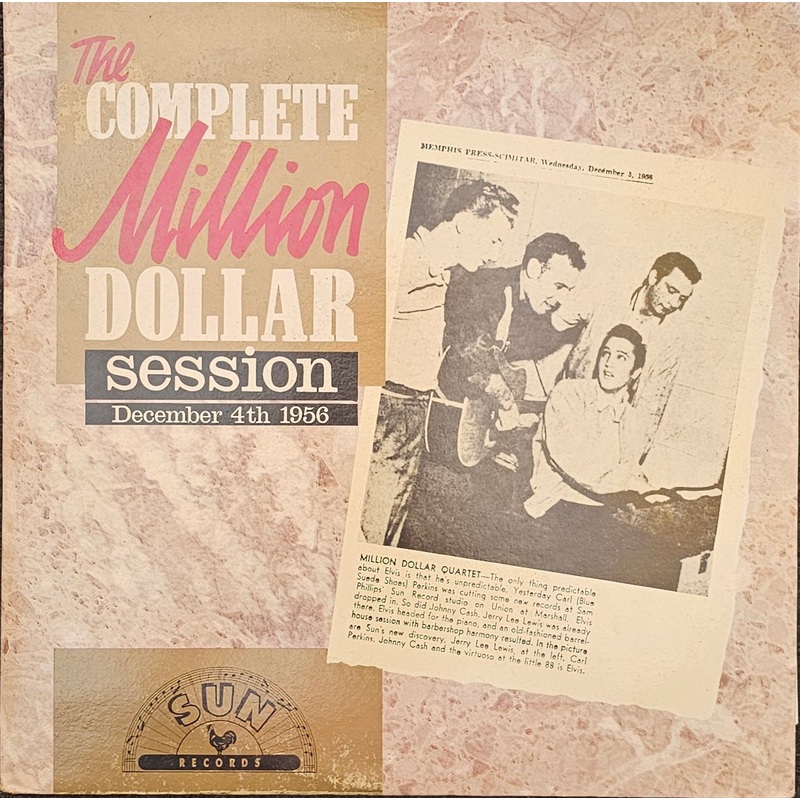The Million Dollar Quartet  The Complete Million Dollar Session (December 4th 1956) Lp
