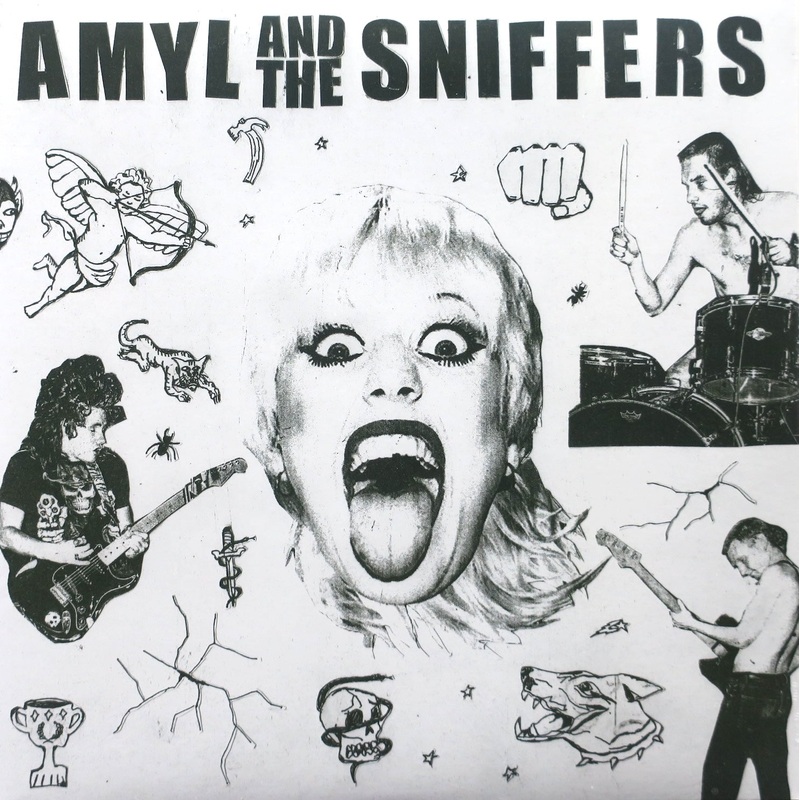 AMYL AND THE SNIFFERS s/t Black Vinyl LP
