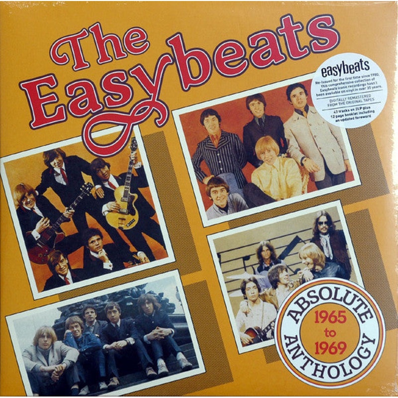The Easybeats – Absolute Anthology 1965 To 1969 – 2xLP, Comp, RE, RM – Mint (M)