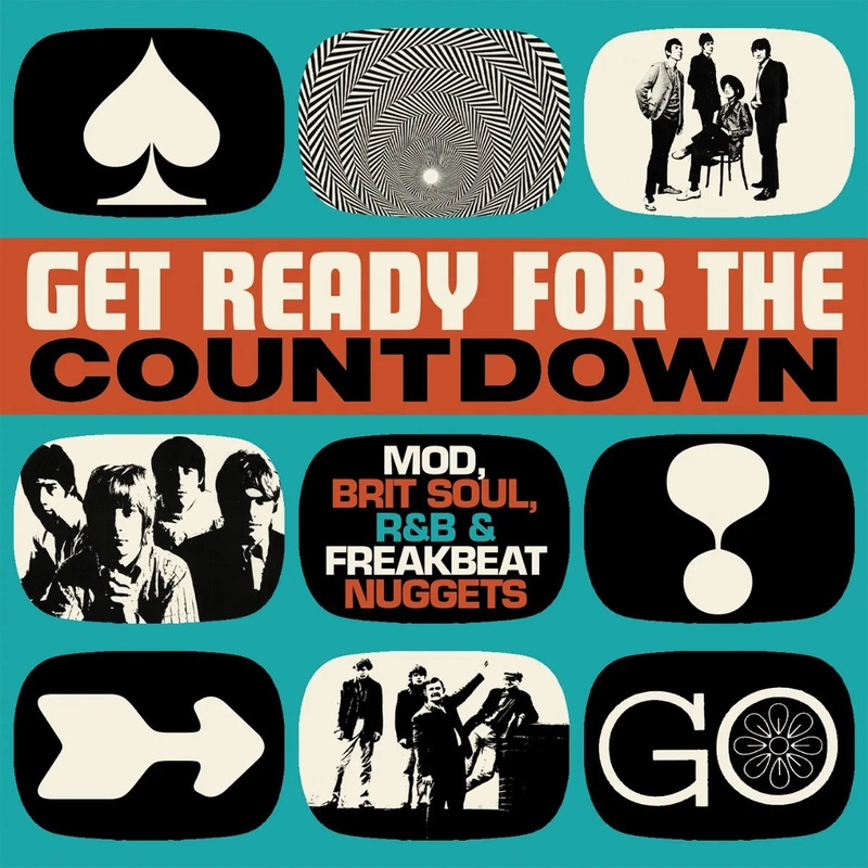4CD – Various – Get Ready For The Countdown – Mod, Brit Soul, R&B & Freakbeat Nuggets