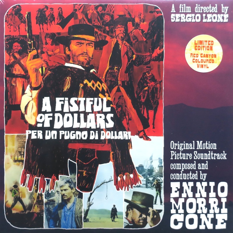 ‘A FISTFUL OF DOLLARS’ Soundtrack Ennio Morricone RED Vinyl LP