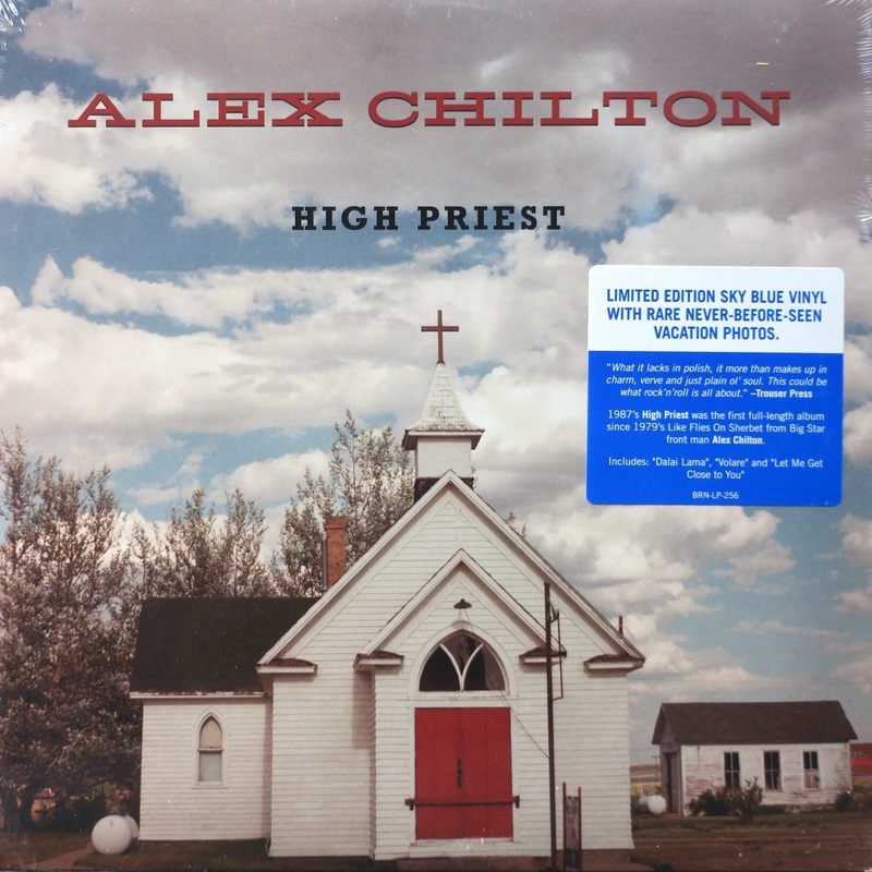 ALEX CHILTON (Big Star) ‘High Priest’ BLUE Vinyl LP (1987 Garage)