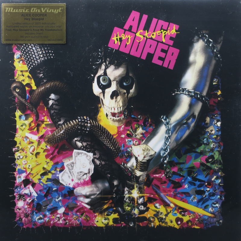 ALICE COOPER ‘Hey Stoopid’ 180g MAGENTA Vinyl LP