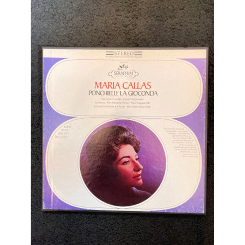 Maria Callas – Ponchielli: La Gioconda – 3xLP, Album, RE + Box – Very Good Plus (VG+)