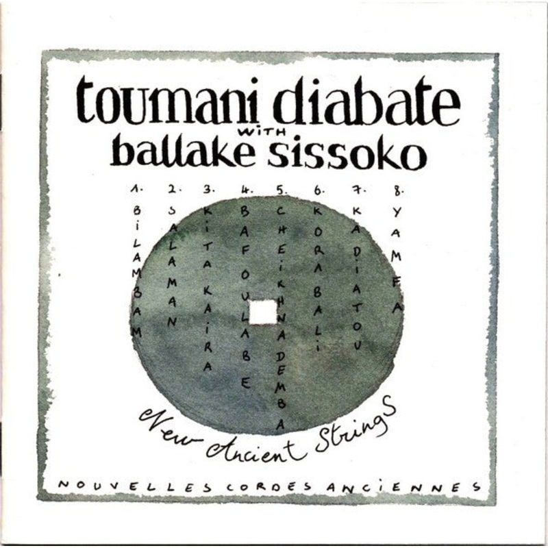 USED CD – Toumani Diabate With Ballake Sissoko  New Ancient Strings / Nouvelles Cordes Anciennes